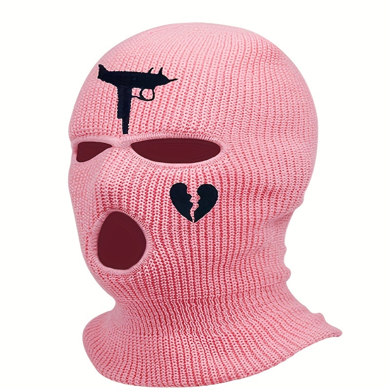 Winter Knitted Beanie Hat Warm Windproof