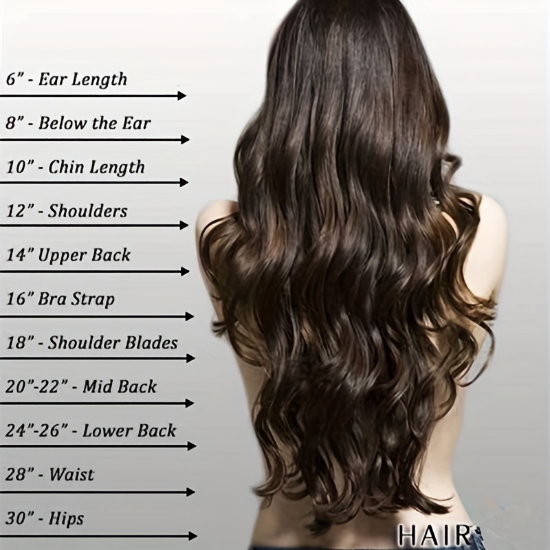 16, Bra Length Human Hair Extensions