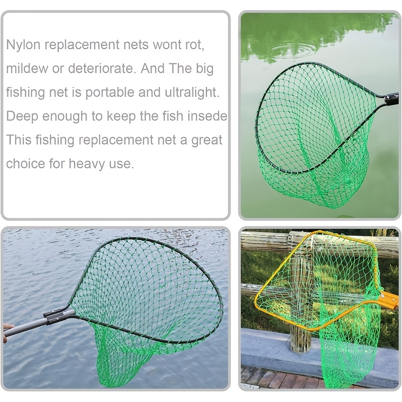 Durable Handmade Replacement Fishing Net Fishing Mesh - Temu
