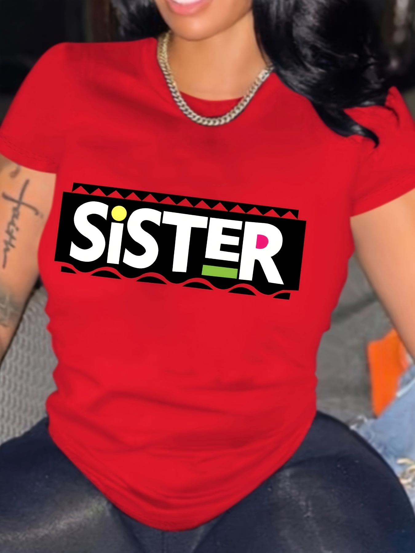 Sister T Shirt - Temu