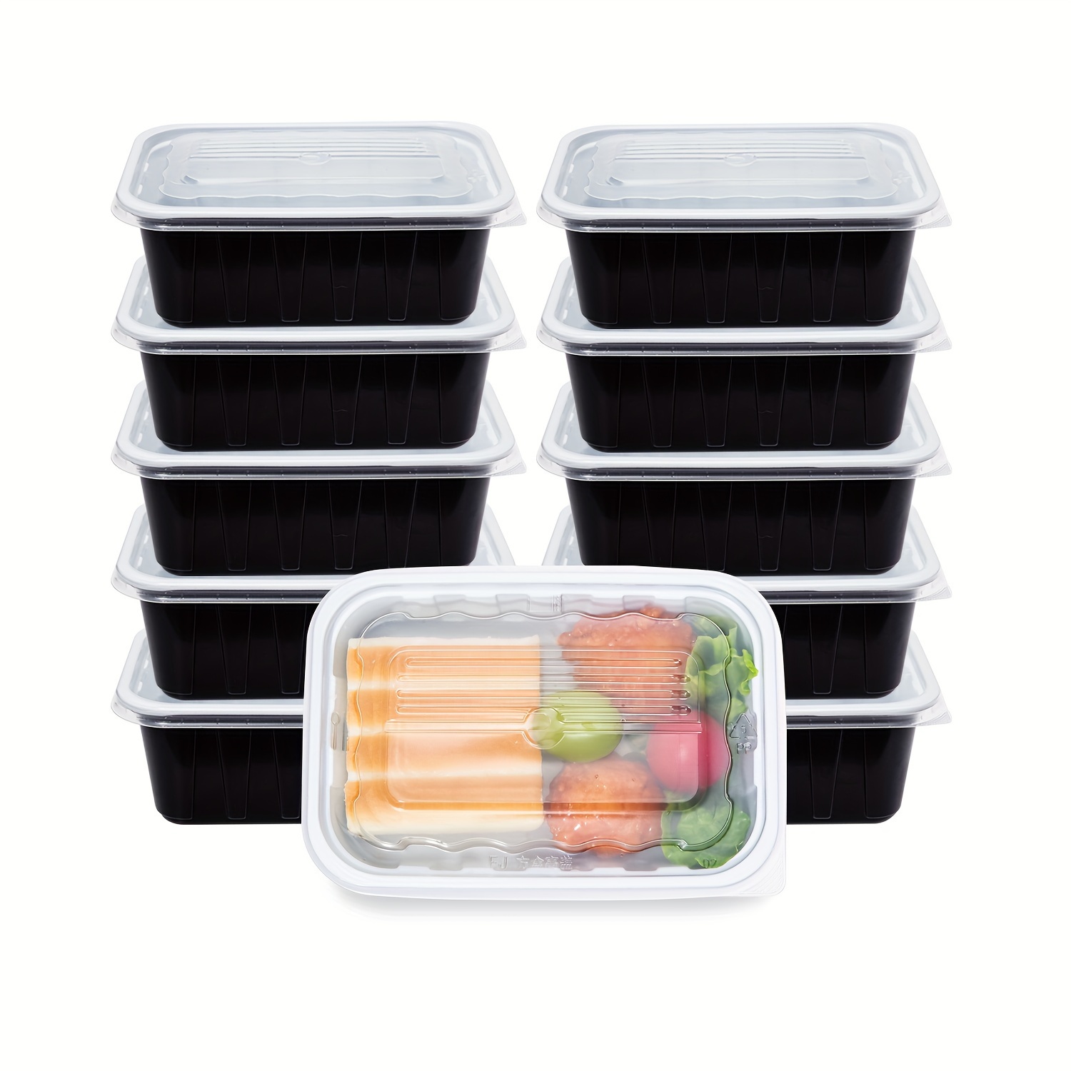 Contenedor Reutilizable para Comida 32 oz, Tipo Bento Box