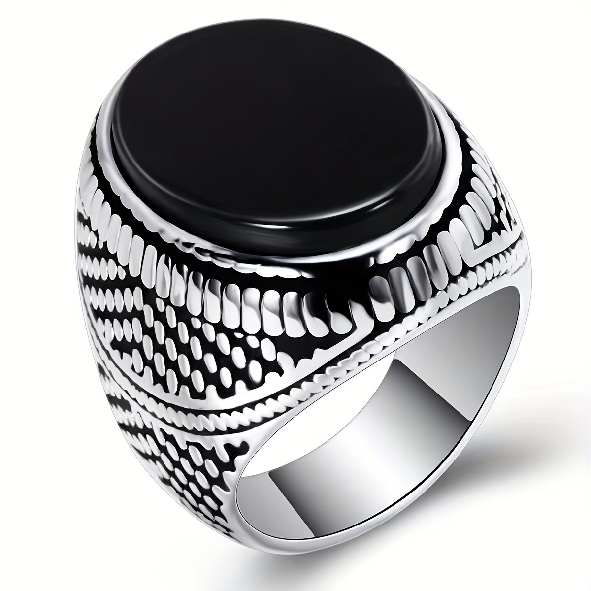 

- Explosive Ring Men's Fashion Ring European And Sale