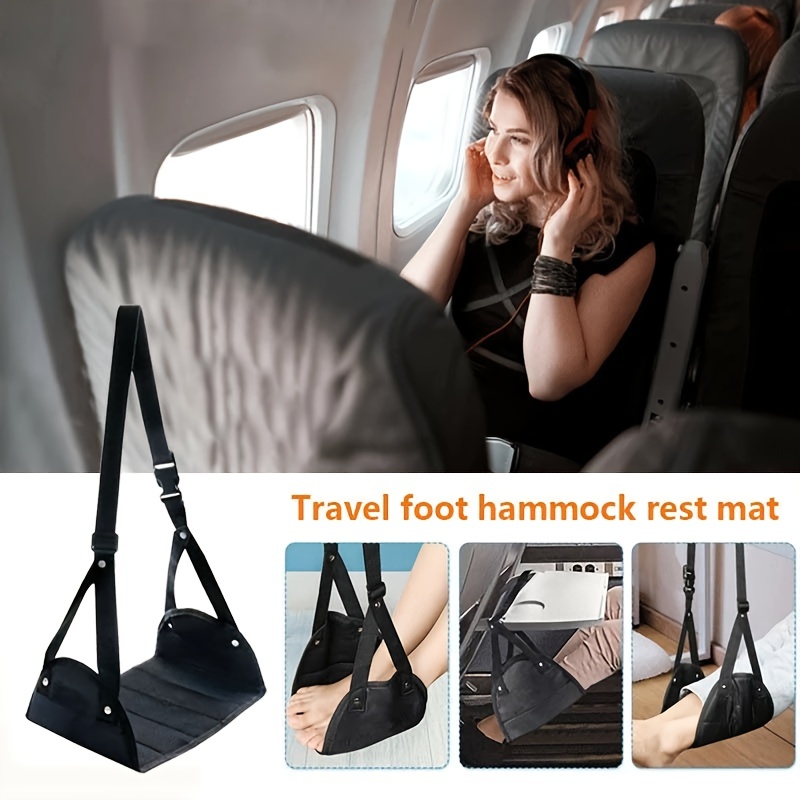 Airplane Footrest, Airplane Travel Accessories, Footrest Hammock