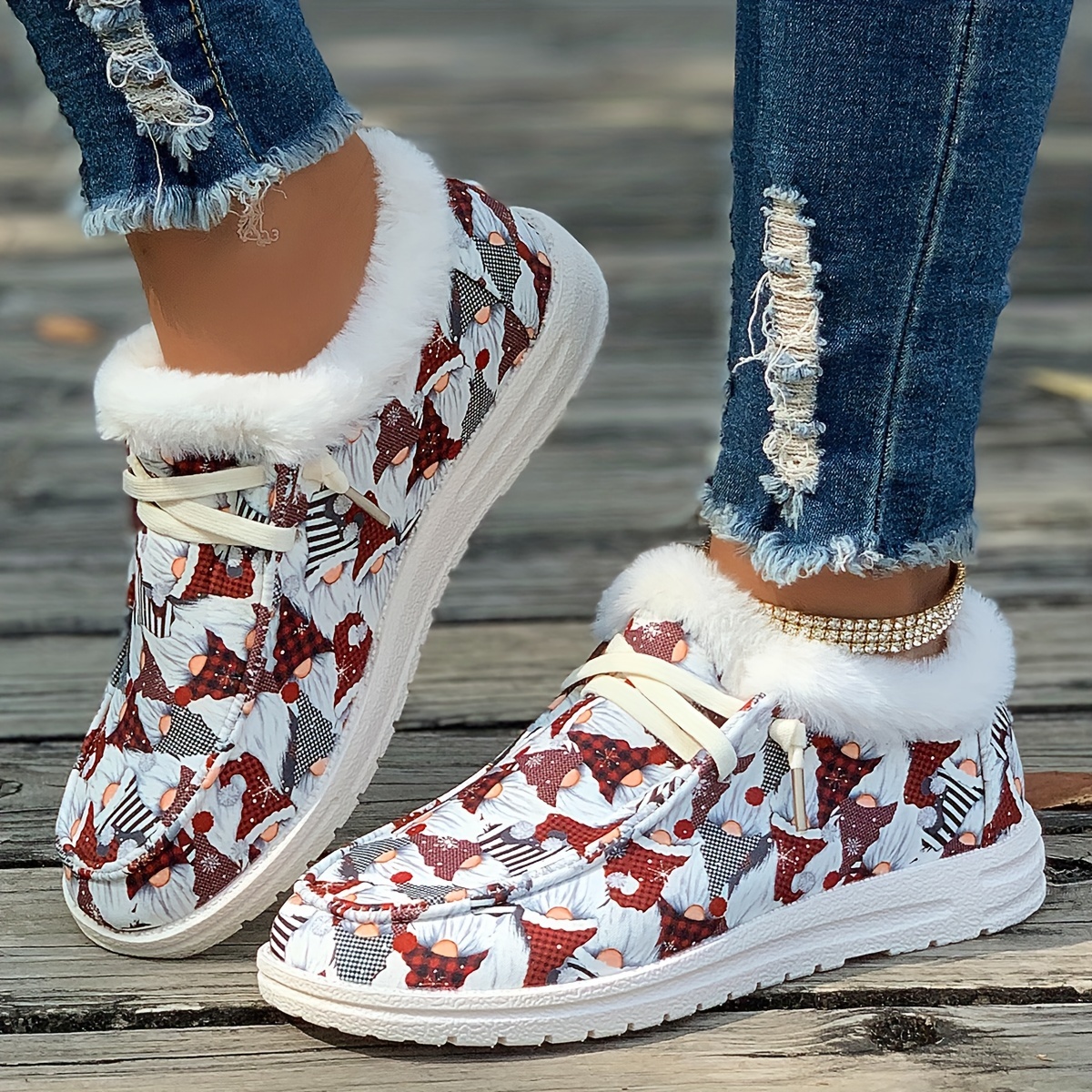 Ankle Shoes For Women Busydd Womens Boots Slip-on Low Heel Ankle