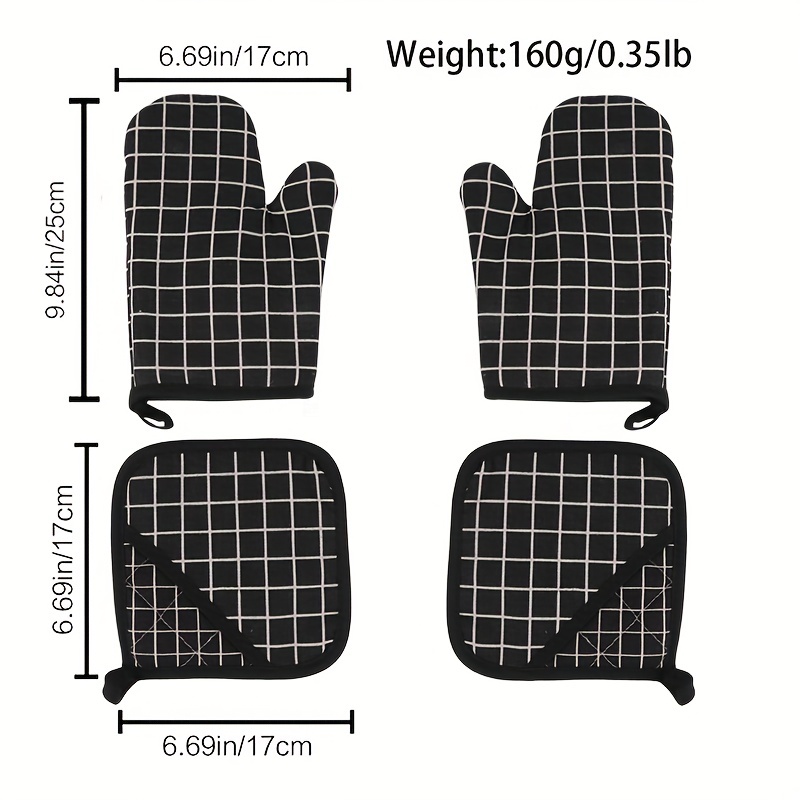 Oven Mitts And Pot Holder High Heat Resistant 500 - Temu