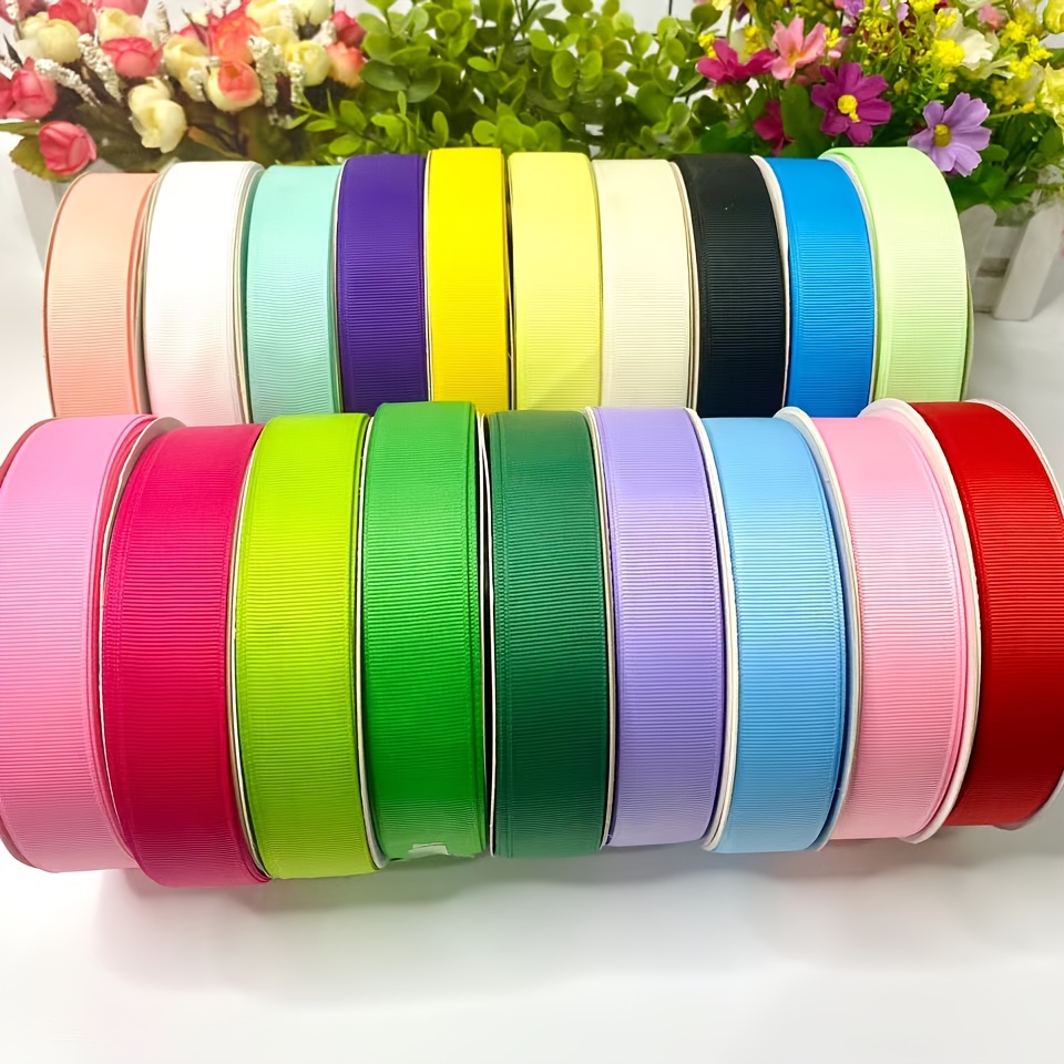 Approx 30 Yards Ribbons for Crafts Wrapping Ribbon Fabric Ribbon Hair  Ribbons for Girls Craft Ribbon Decorative Ribbon Fabric Trim Bow Making  Supplies