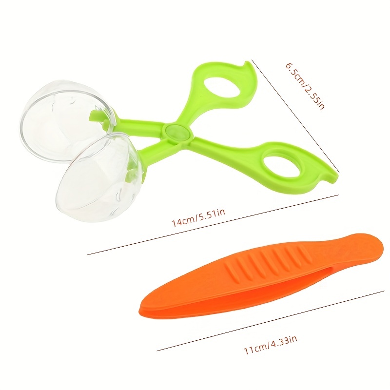 Bug Insect Catcher Scissors Tongs Tweezers Scooper Clamp - Temu