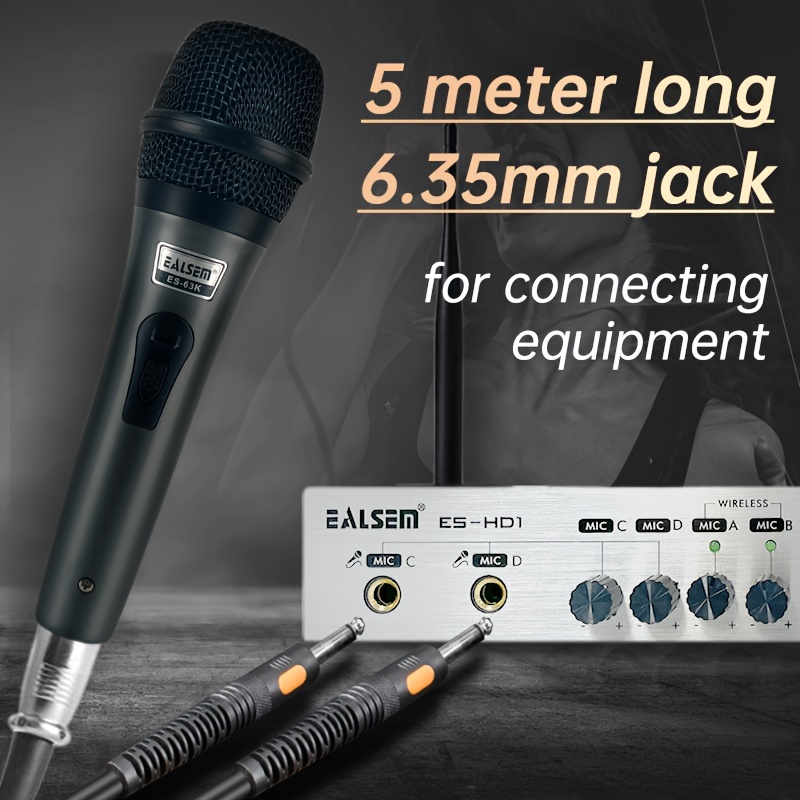 63k/73k Professional Wired Dynamic Microphone Vocal - Temu