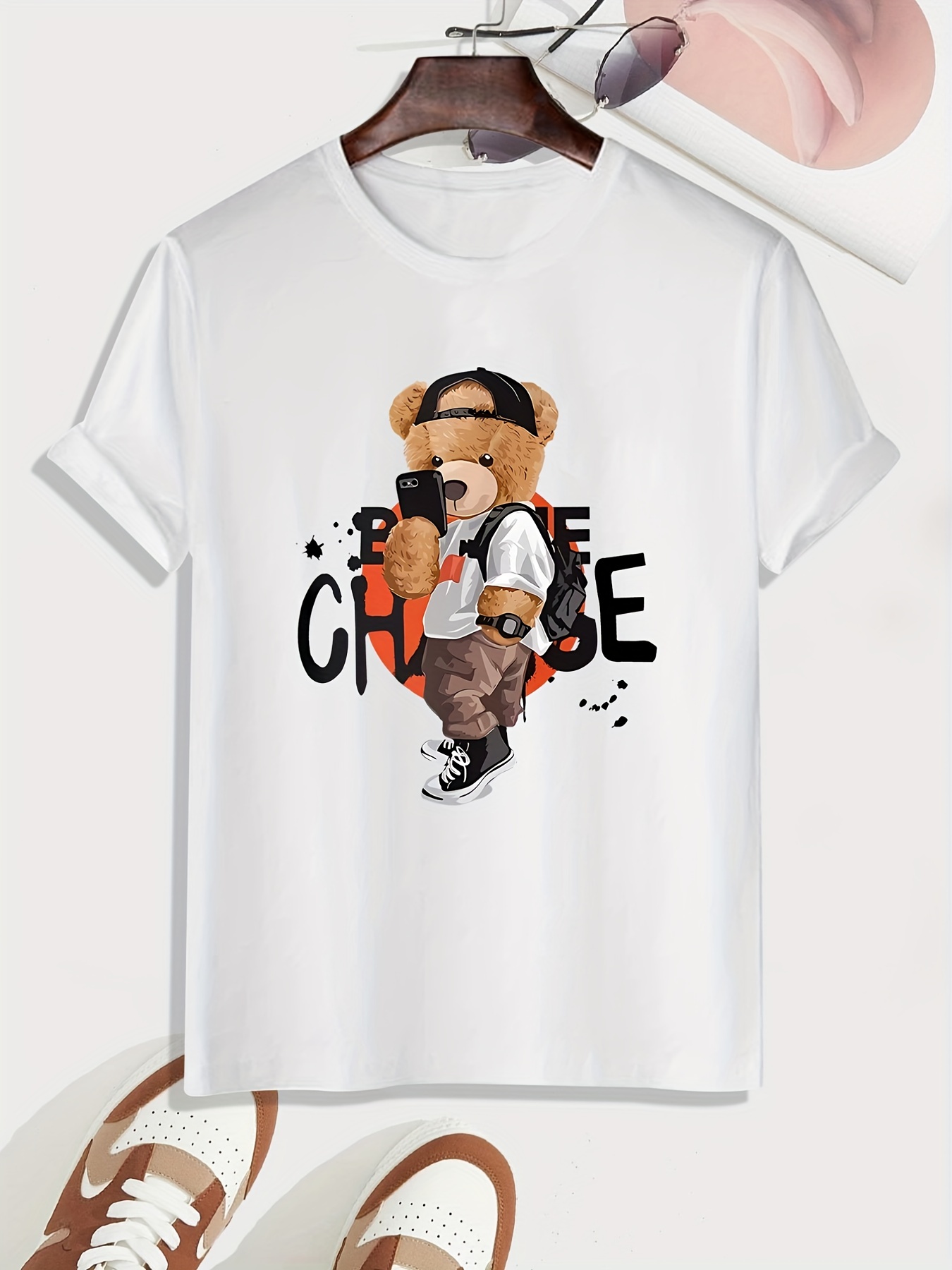 Louis Vuitton Supreme Cartoon Bear T-Shirt 