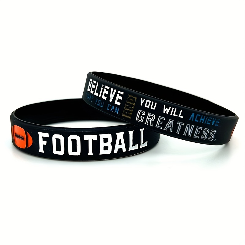 Believe hot sale rubber bracelet