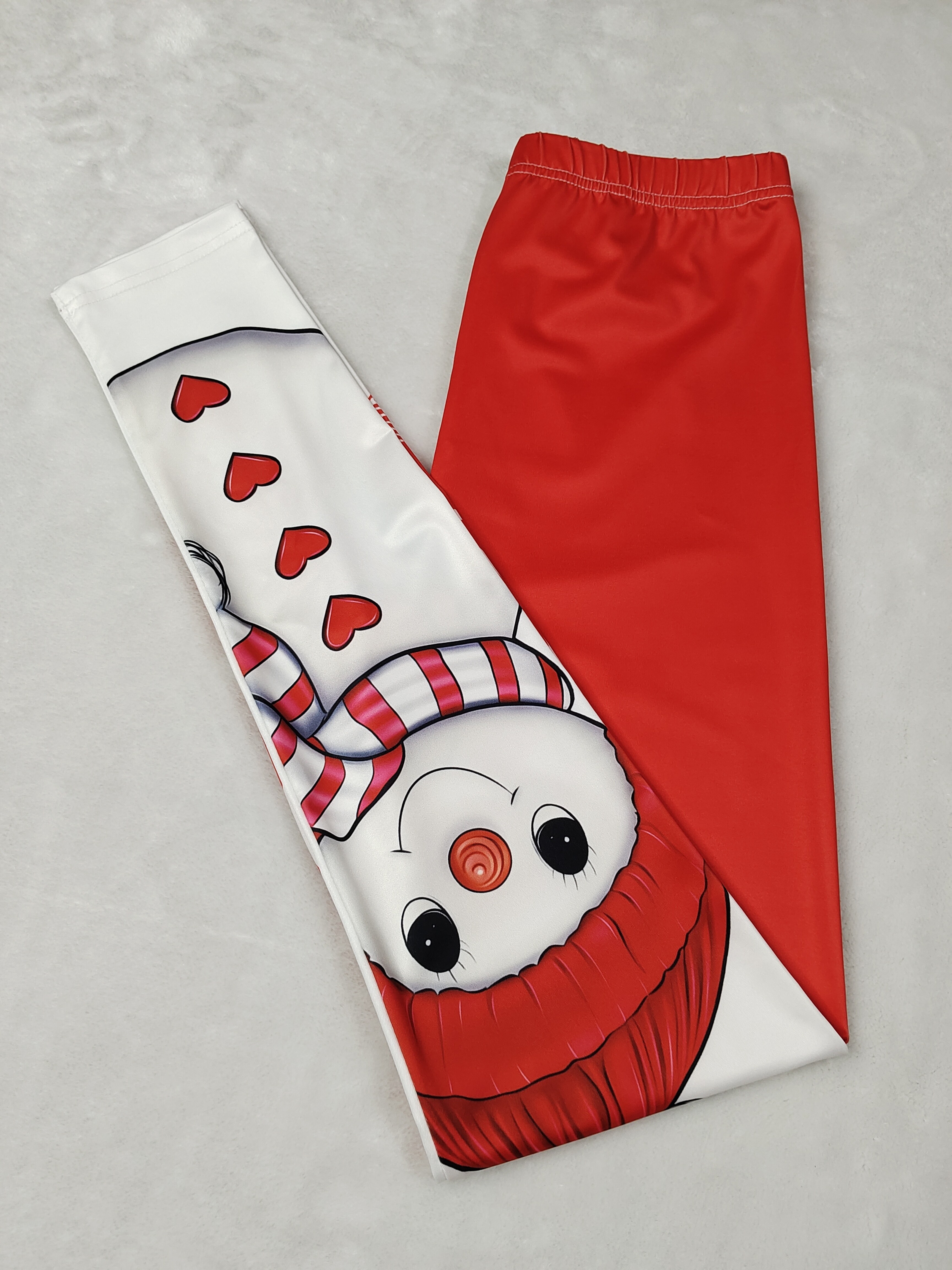 Leggings Niña Estampado Fiesta Navidad Elástico Alto - Temu