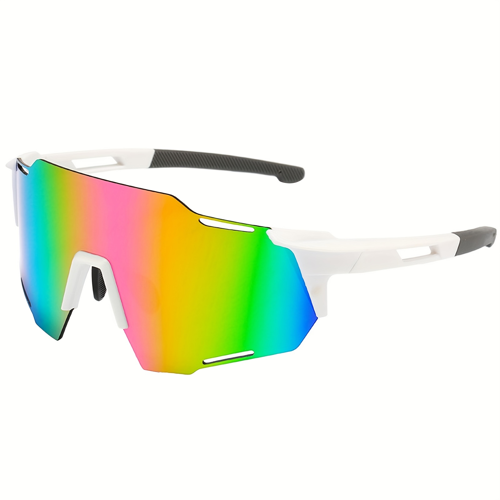 Polarized Sports Sunglasses Women Men Mirrored - Temu