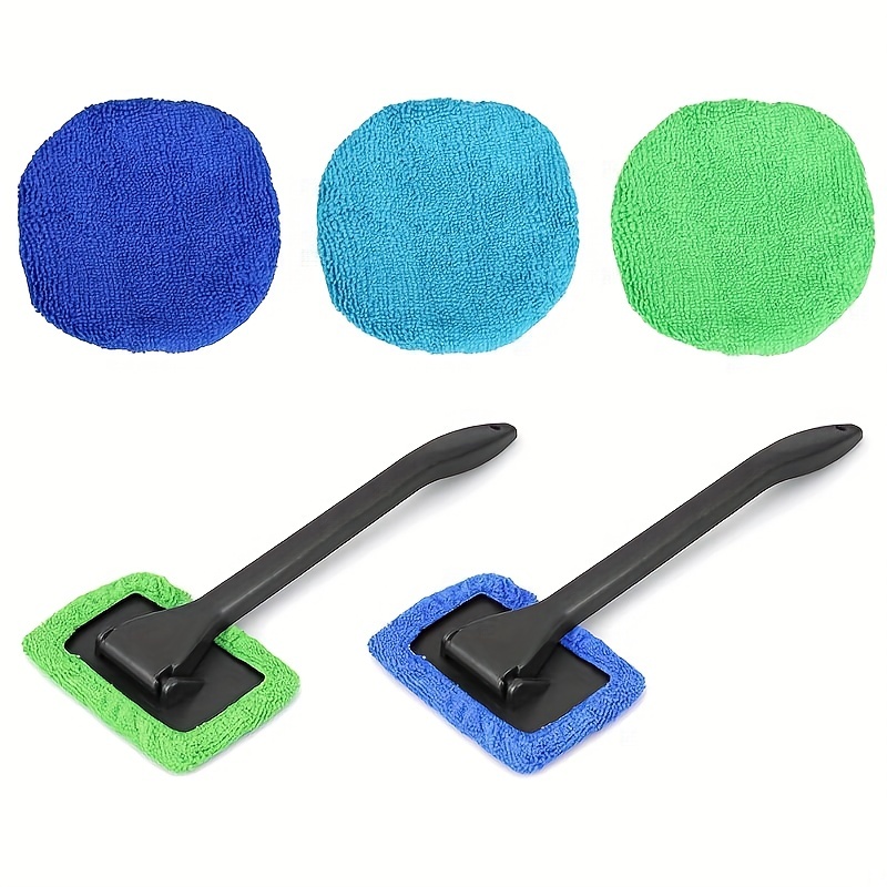 Washable Window Cleaning Brushes With Microfibers For - Temu