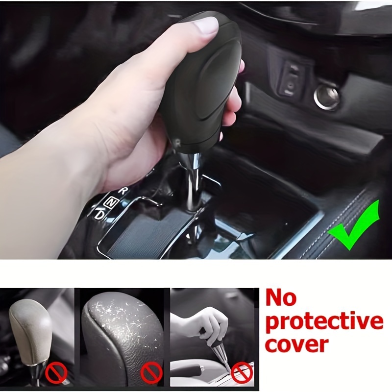 New Soft Silicone Nonslip Car Shift Knob Gear Stick Cover