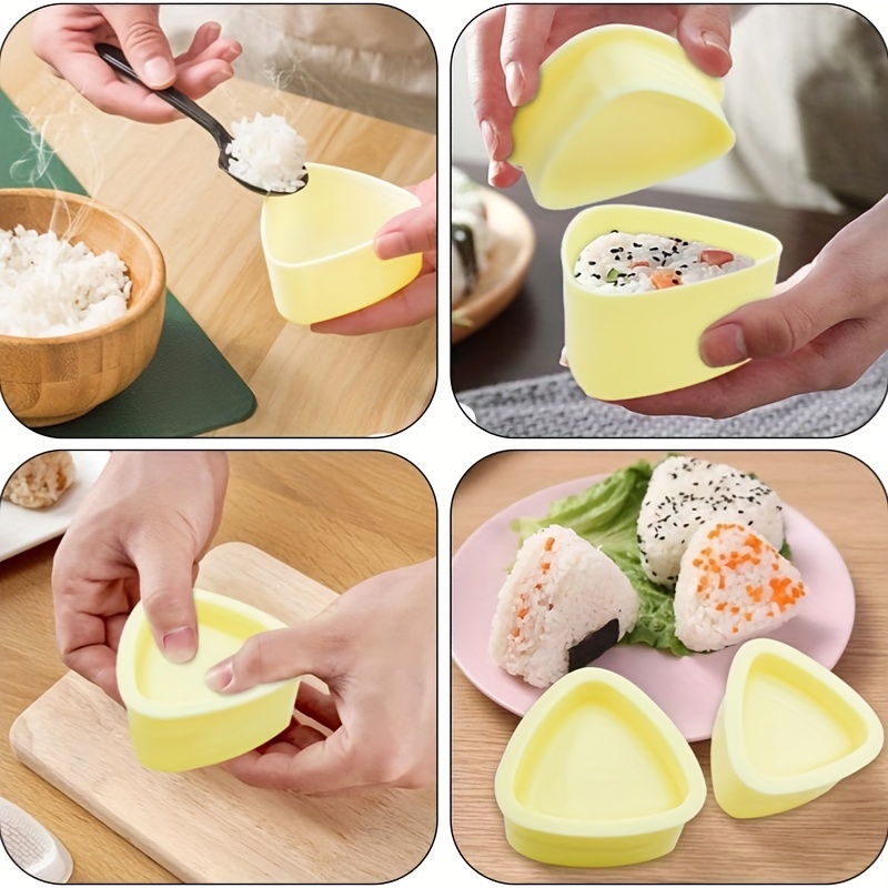 Sushi Mold Triangle Sushi Maker Mold Creative Onigiri Mould - Temu