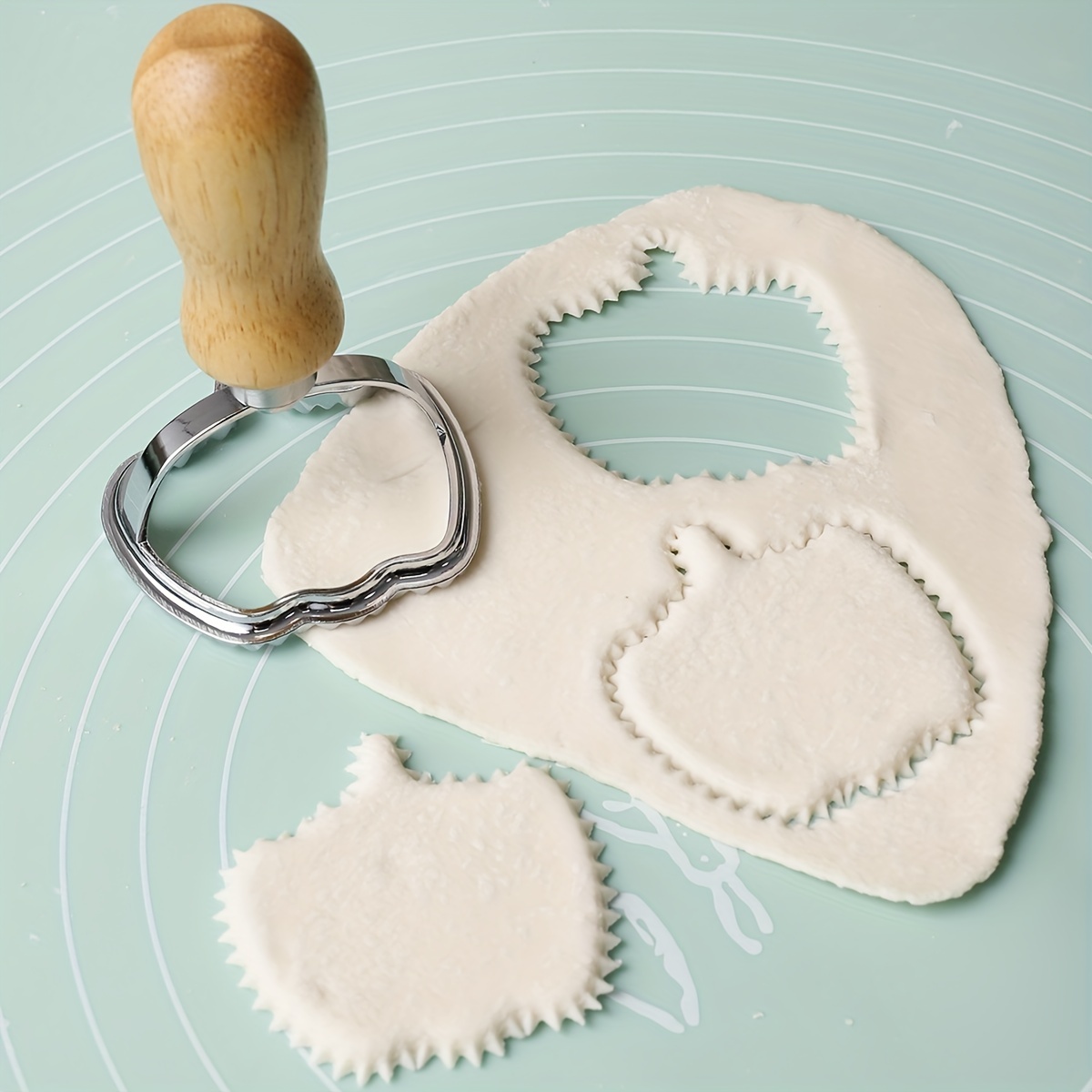 Cookie Cutters And Dough Roller Zinc Alloy Pastry Cutters - Temu