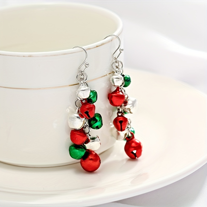 Firstmeet Christmas Necklace Bracelet Earring Set Holiday Jewelry Xmas Gift  for Teen Girls