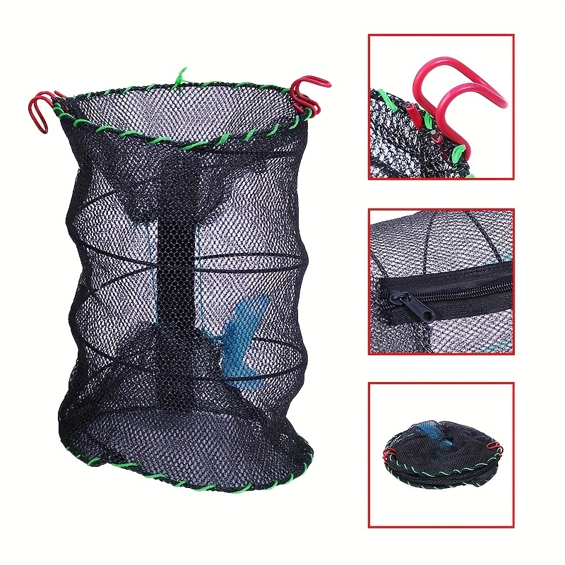 Portable Foldable Fishing Net Crab Small Fish Crayfish - Temu