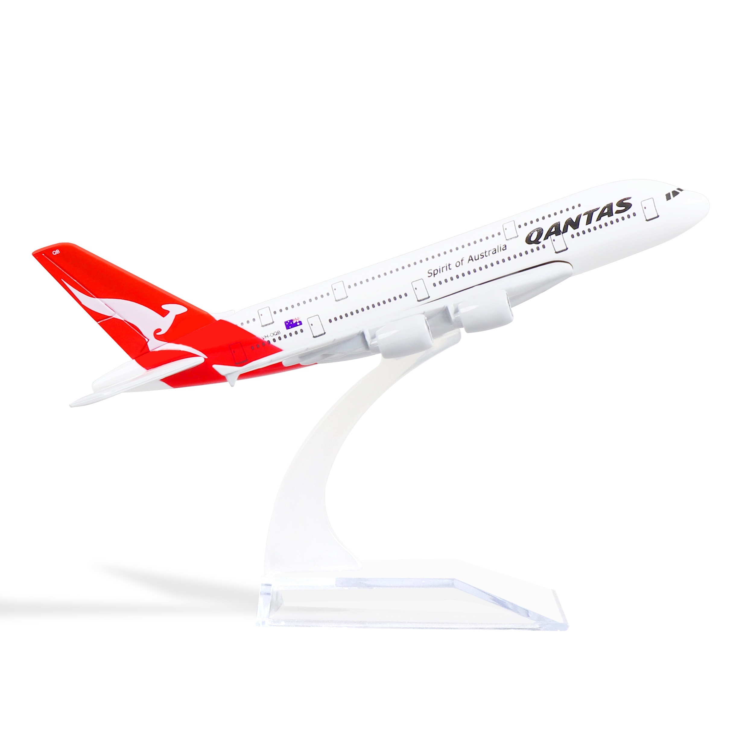 

Airbus A380 Airplane Model Toys Qantas Airways 1:400 Metal Diecast Sky Jumbo Airliner Model For Collectibles And Gifts