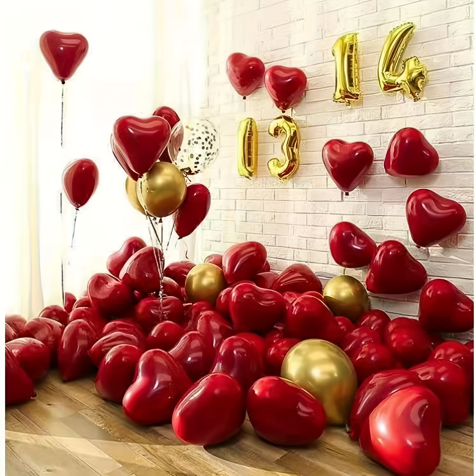 Ensemble De Ballons D'amour Rouges 40 Pièces, Adaptés Pour Anniversaire,  Proposition, Fiançailles, Mariage, Fête Romantique, Décoration De Maison -  Temu Belgium