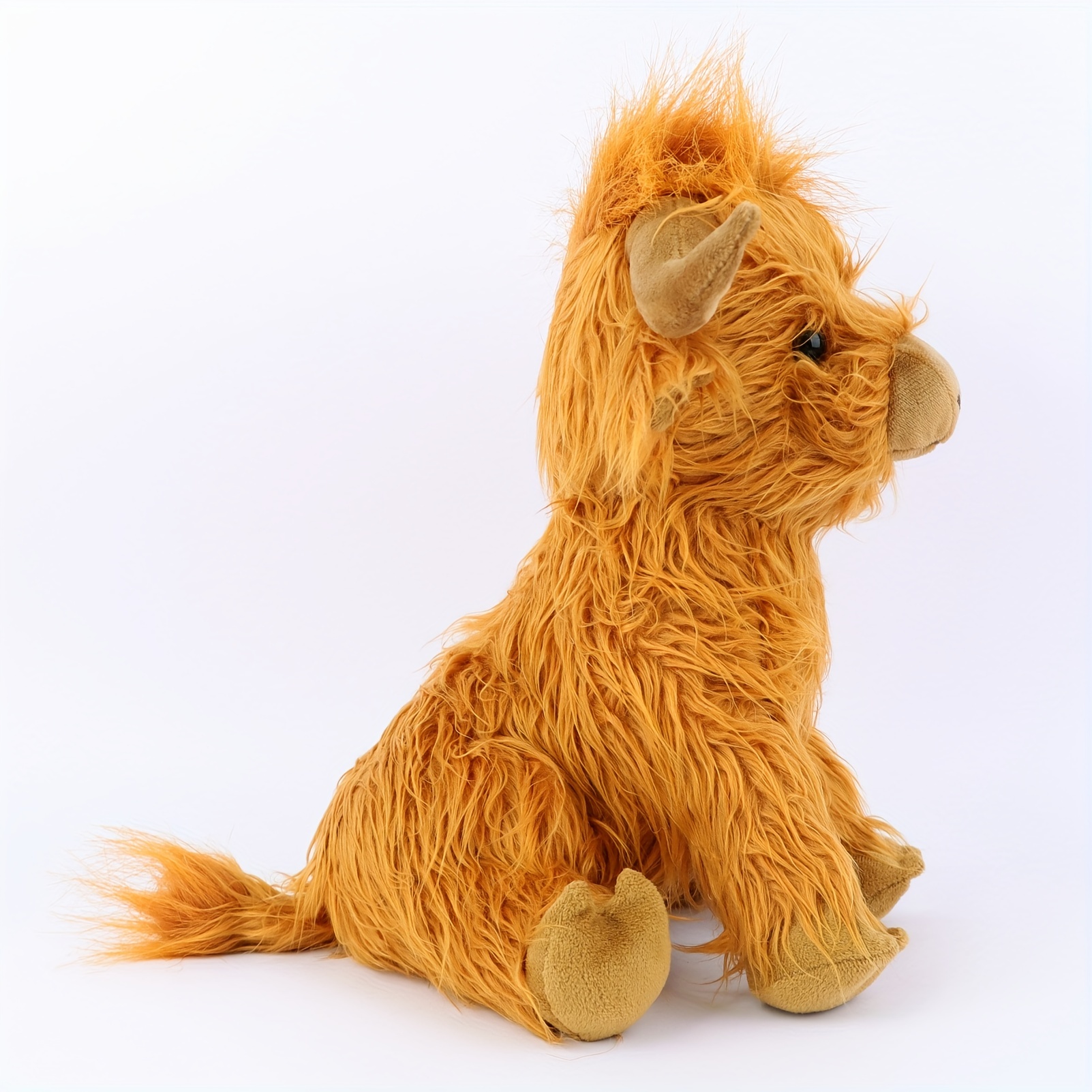 Living Nature Highland Cow Large with Sound Plush Toy