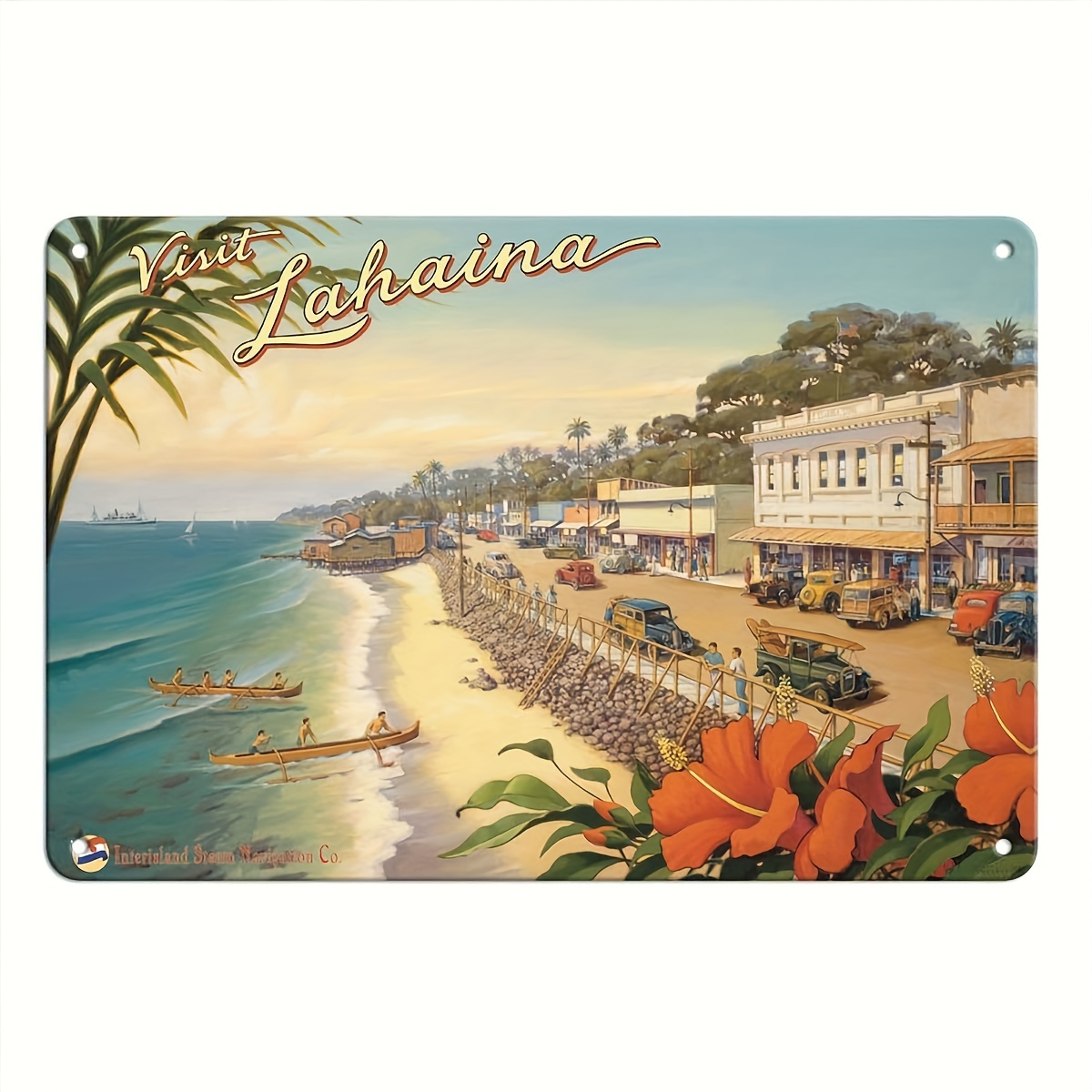 Plaque murale décorative Aloha Way of life - Beach lifestyle