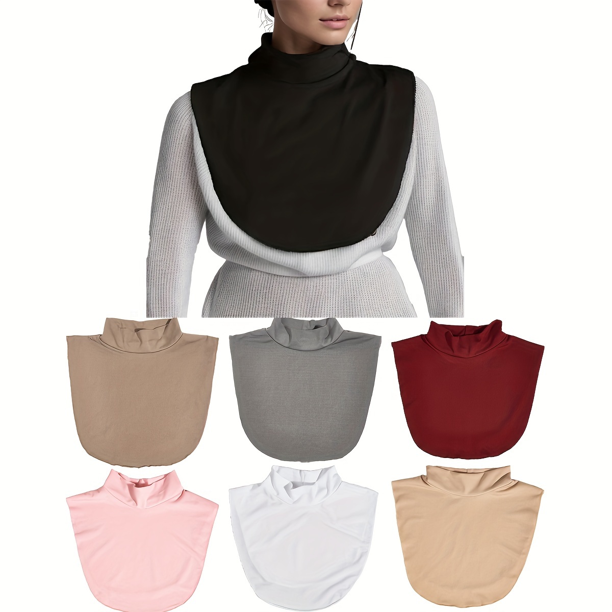 Solid Color Pullover Collars Thin Soft Comfortable - Temu Canada