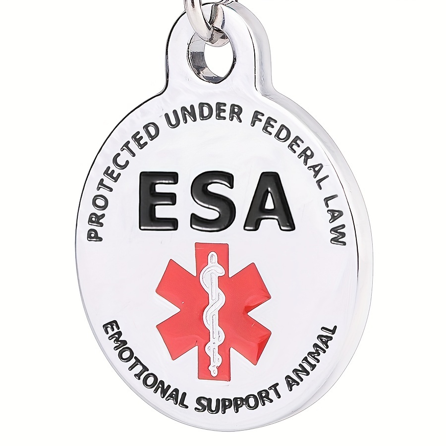 Emotional support 2024 animal tag