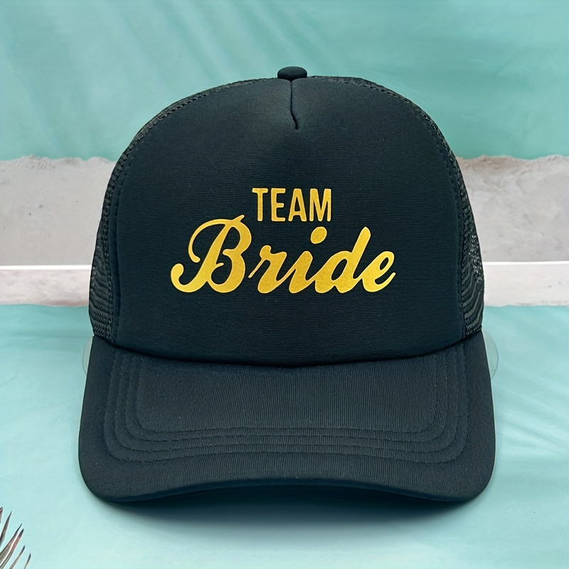 Team bride baseball clearance caps