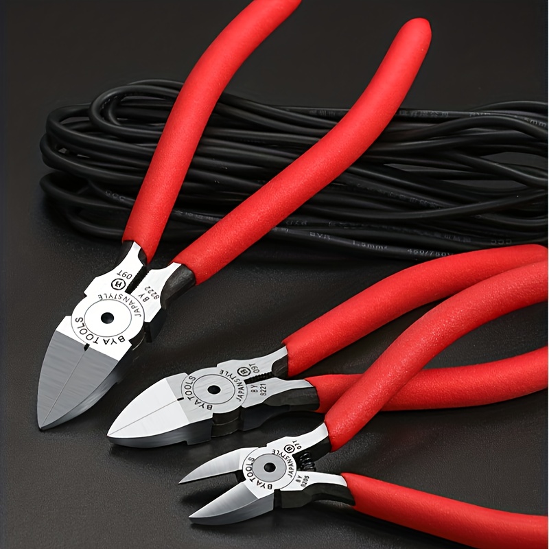 Multi Functional Tools Electrical Wire Cable Cutters Cutting Side Snips  Stainless Steel Nipper Mini Hand Tools Dropshipping