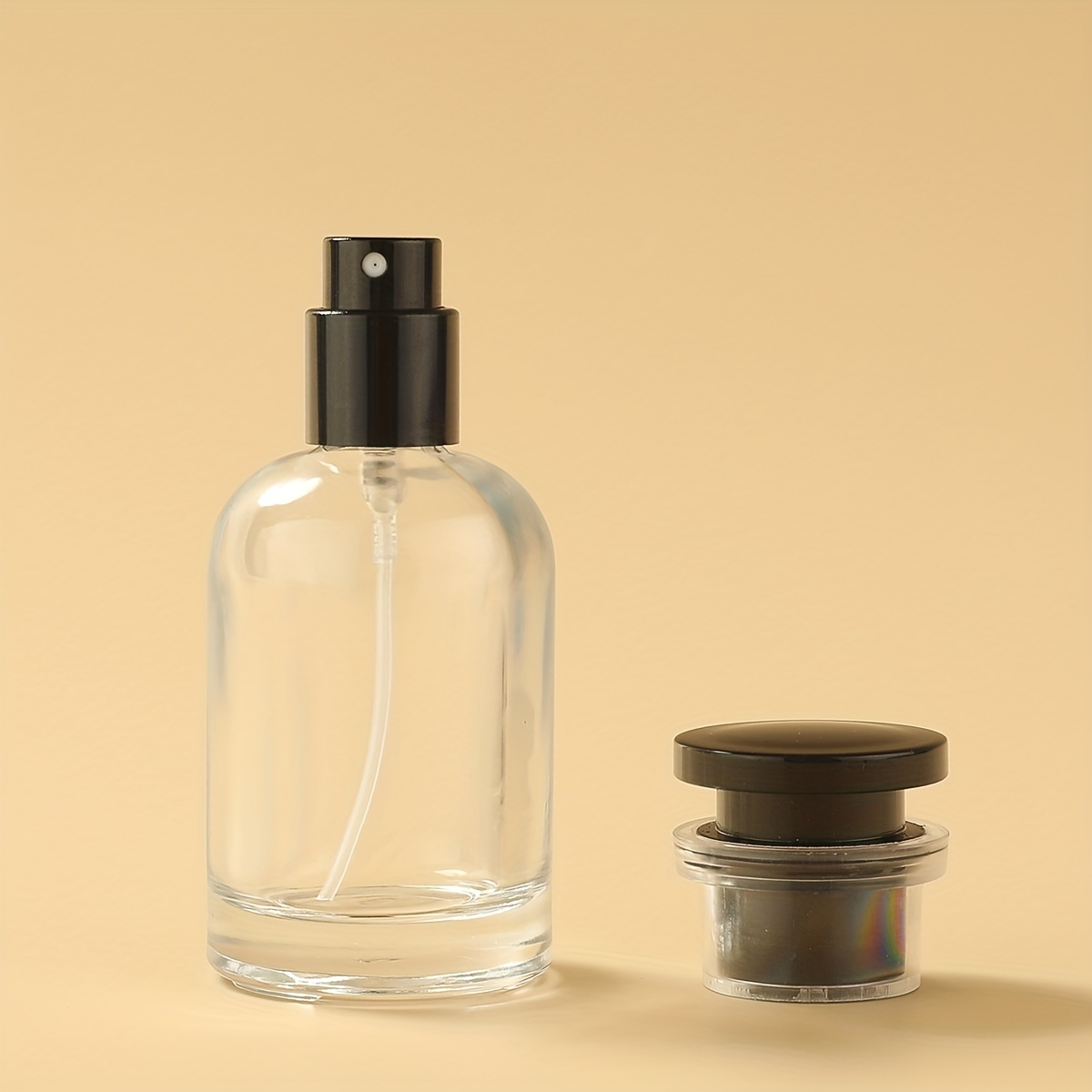 Spray Bottles Uv Electroplated Glass Tubes Travel Perfume - Temu
