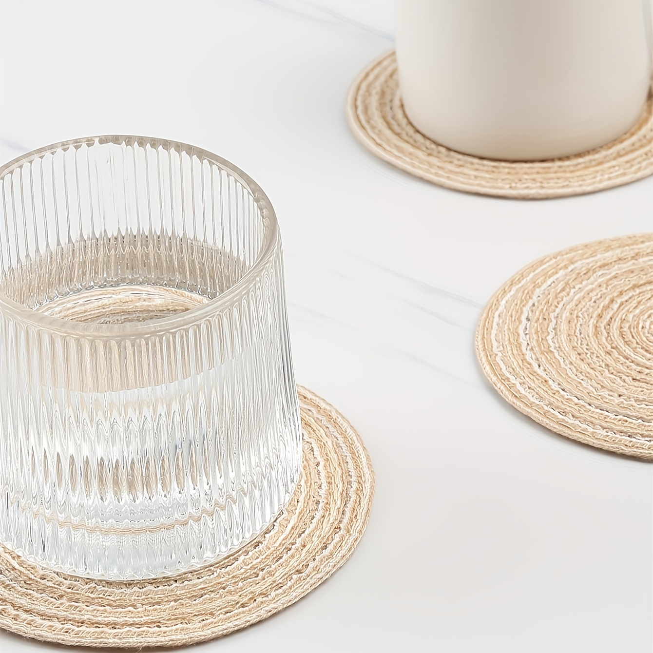 Image of 4pcs Polyester Coasters