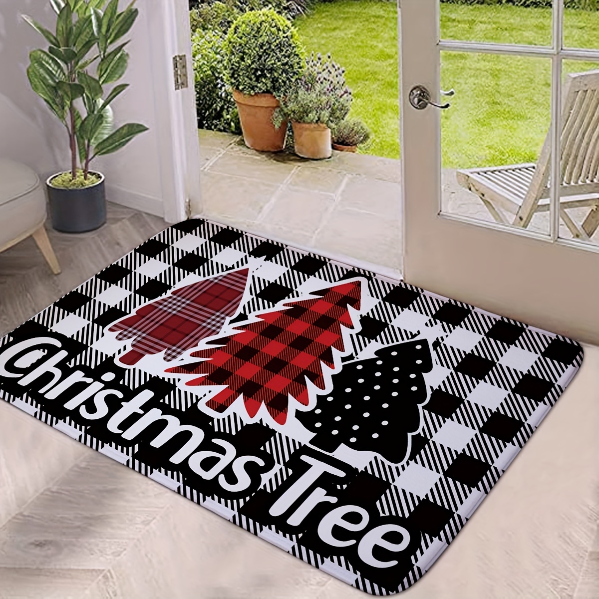 Funny Welcom Entrance Floor Mats Rug Flannel Non-slip Doormat Outdoor Mat  Carpet