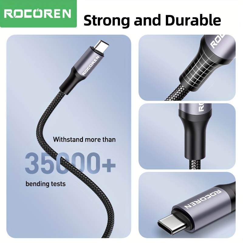 Cable Usb C A Usb C 2m, Pd Carga Rapida 20v/5a, Ugreen 100 W