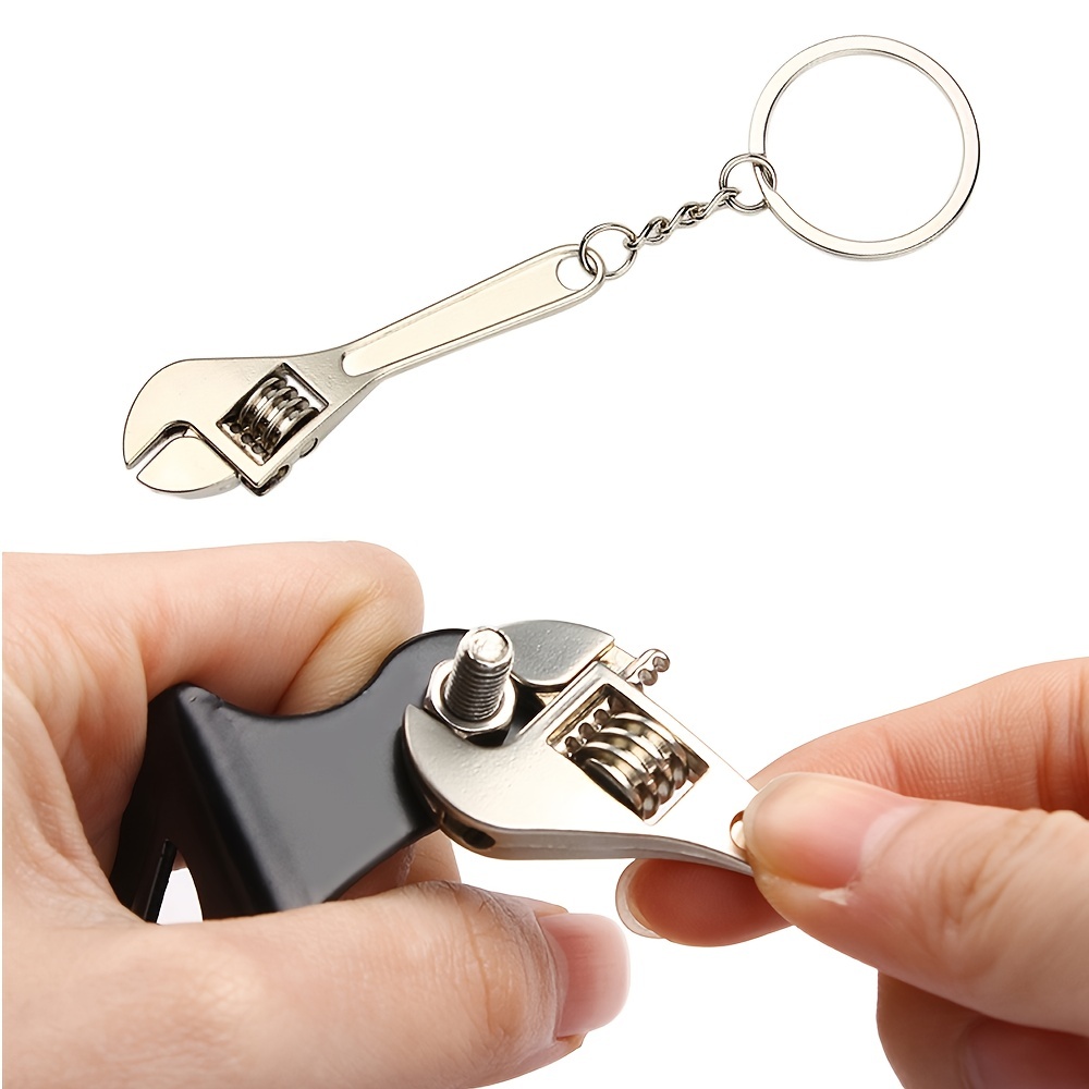 Keyring Metal Tool Creative Key Chain Keychain Ring Adjustable Keychains