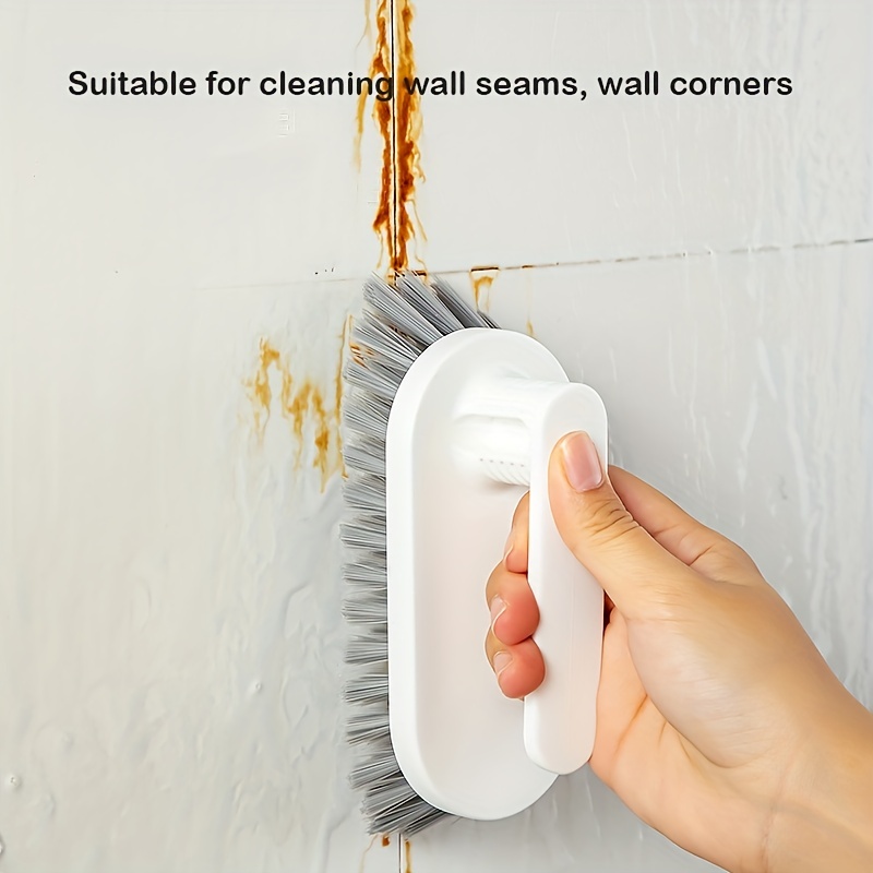 4 in 1 multi-function brush tile floor seam brush toilet corner crevice  toilet cleaning floor scrub shoe brush