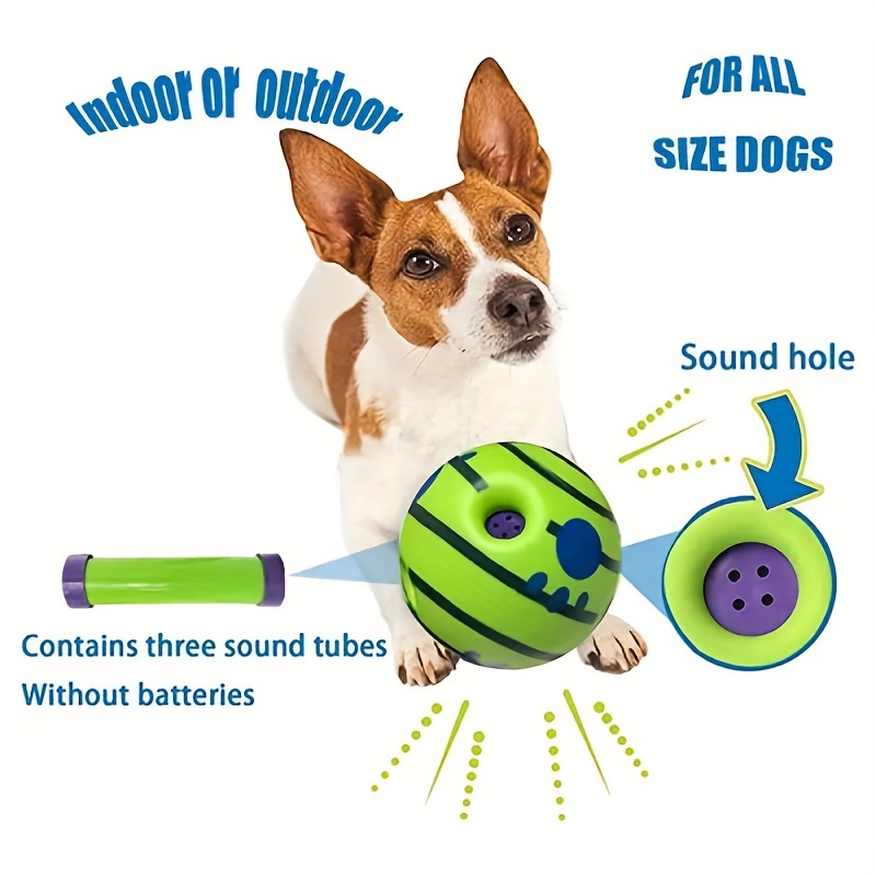 Medium Large Dog Interactive Fun Giggle Pet Toy Ball
