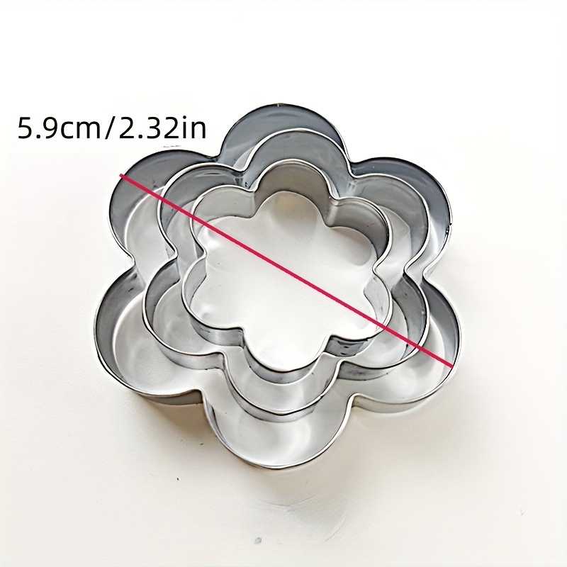 Geometric Cookie Cutters Stainless Steel Pastry Cutters - Temu