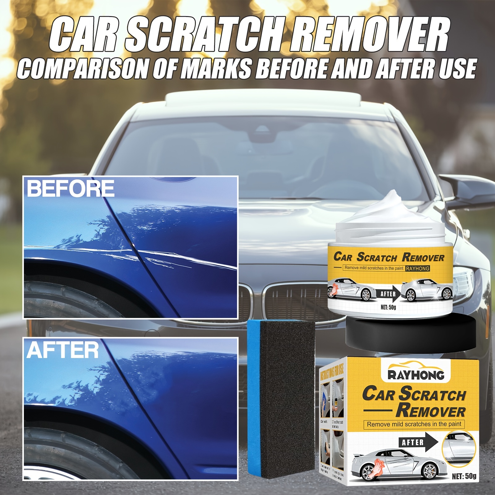 Car Scratch Repair Paste – spainho