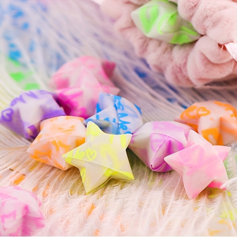 Star Paper Strips, 10 Colors 210 Pcs Origami Lucky