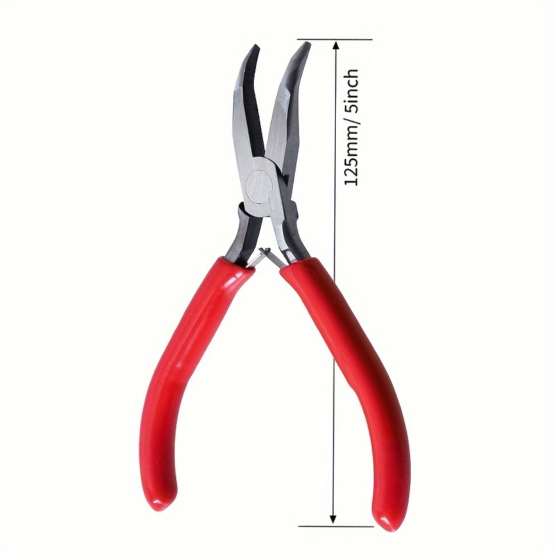 Mini Double Nylon Jaw Pliers Flat Nose Pliers With Wire - Temu