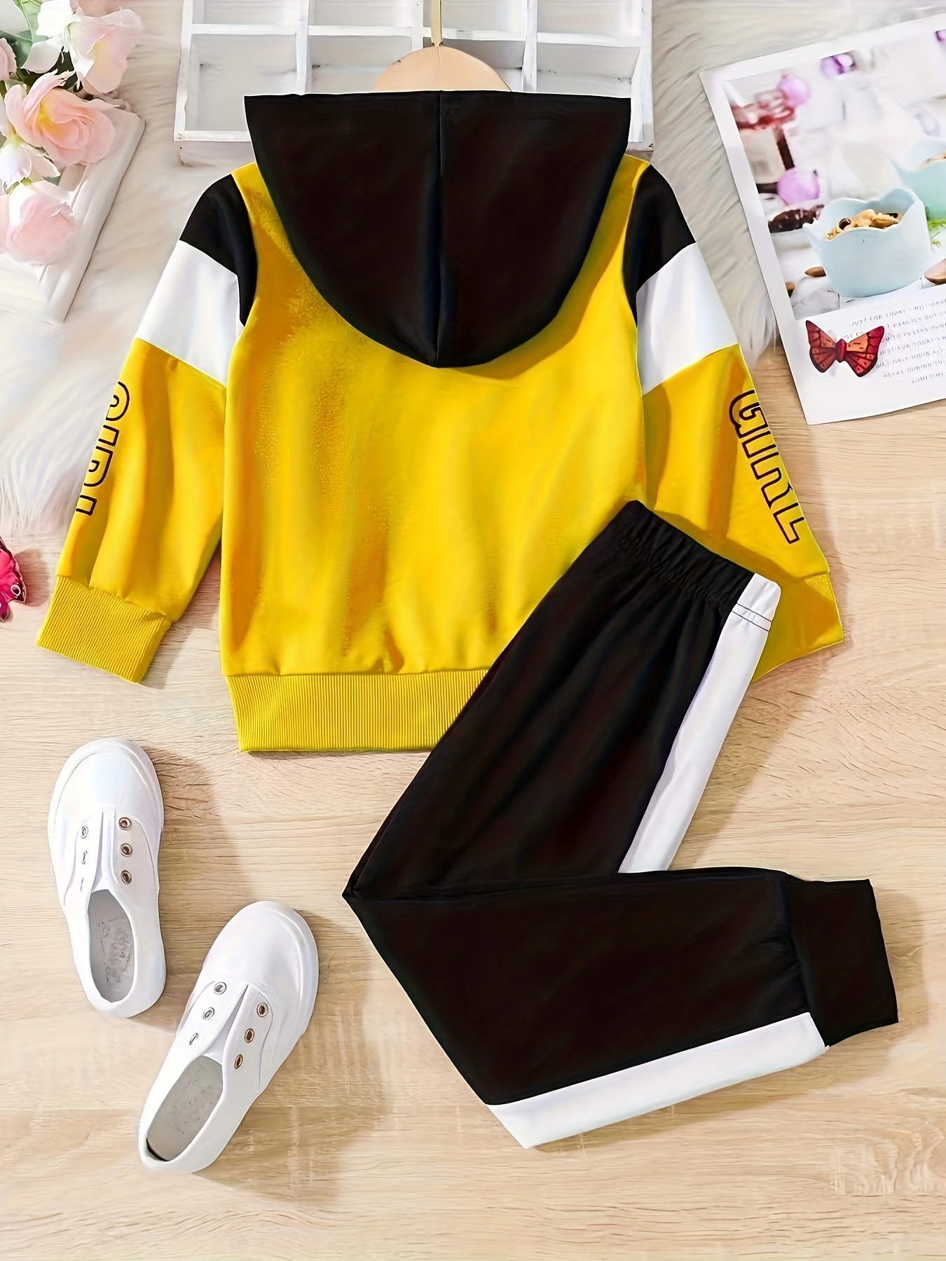 Spring Fashion Kids Clothes Set Out For Teen Girls Sport Suits In