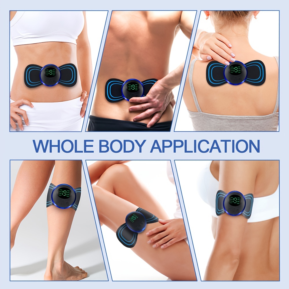 Mini Electric Massage Sticker, Sticker Muscle Pain Neck