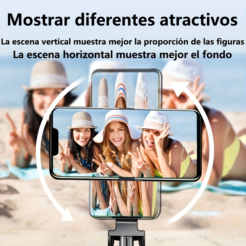 Trípode Selfie Stick, trípode plegable todo en uno con control remoto y 360  grados LingWen 8390611495008