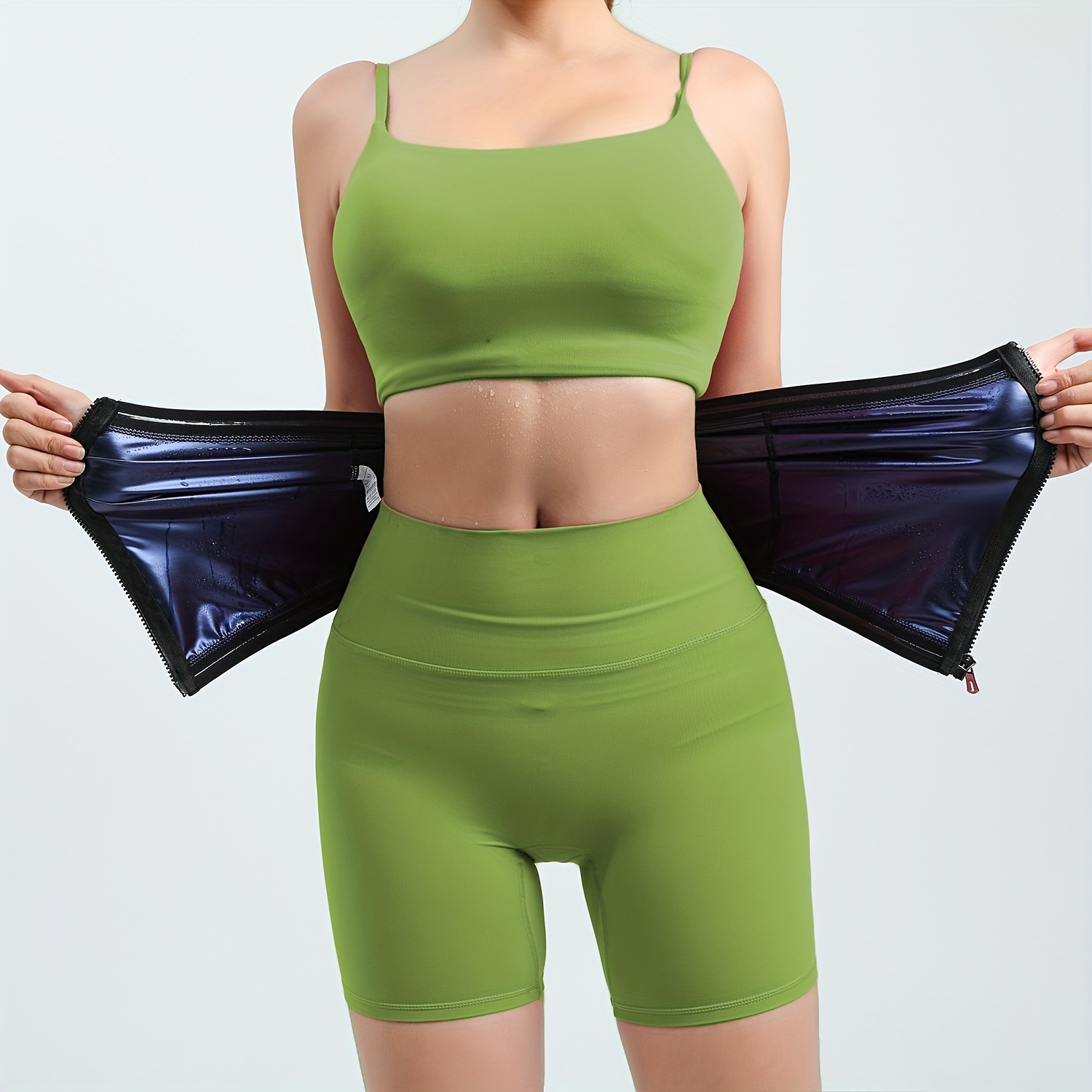  YADIFEN Corset Waist Trainer for Women Lower Belly Fat Sweat  Waist Trimmer Workout Body Shaper : Sports & Outdoors