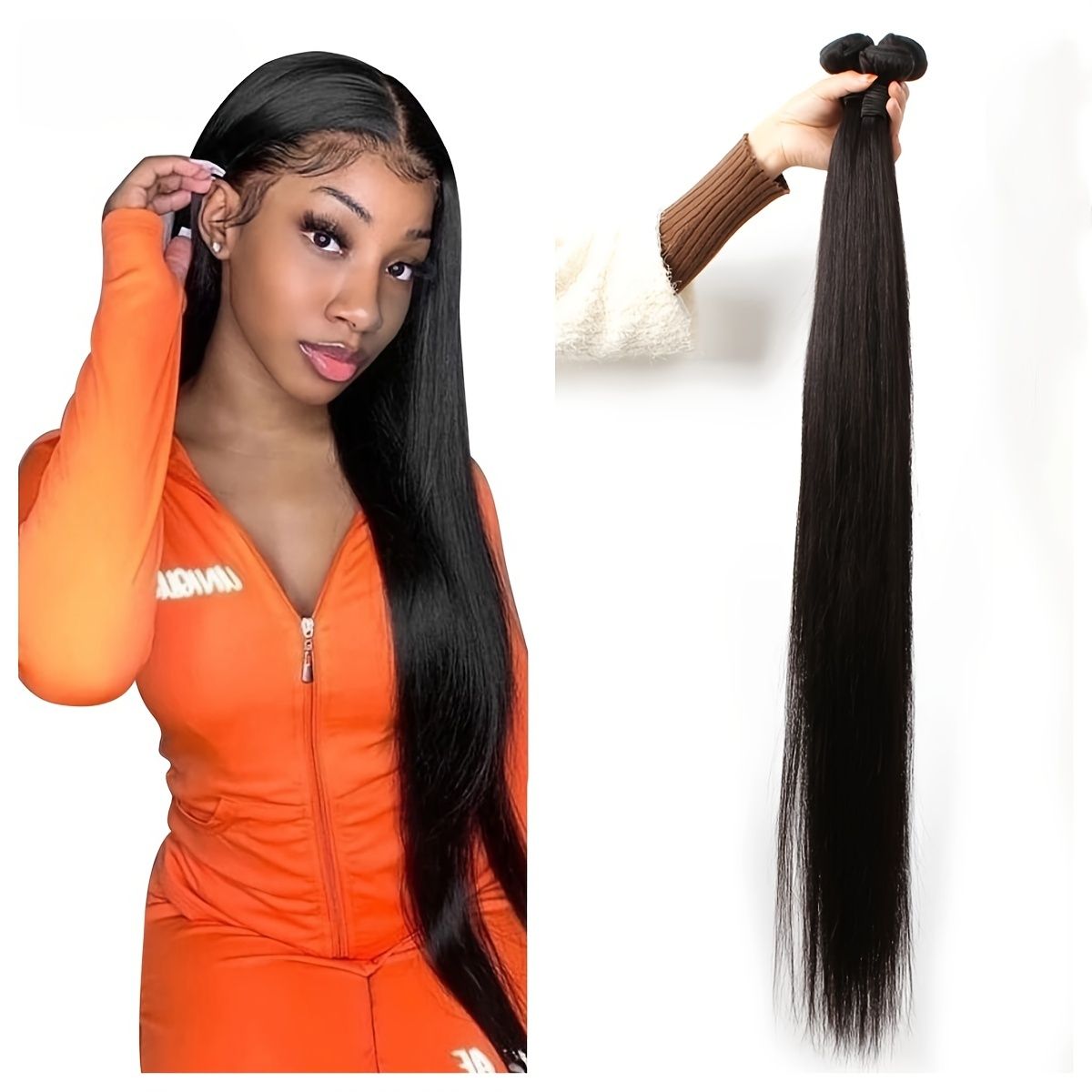 9a Natural Human Hair Weave 3pcs Deal Straight Texture Unprocessed Brazilian  Indian Virgin Human Hair Extensions For Women Wig - Beauty & Personal Care  - Temu