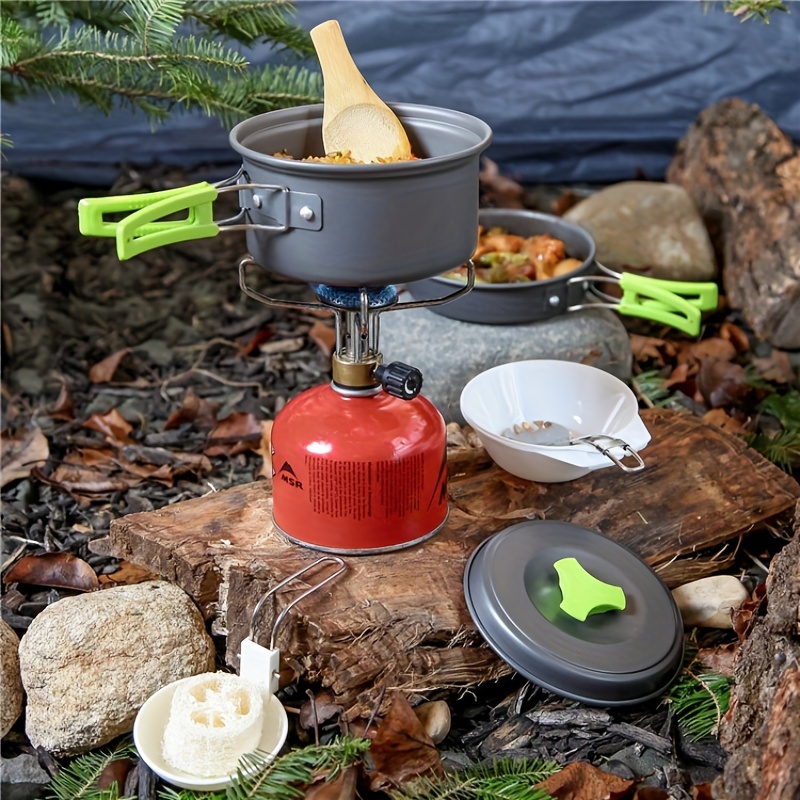 Durable Titanium Alloy Frying Pan For Outdoor Cooking - Lightweight And  Portable Camping Cookware - Temu