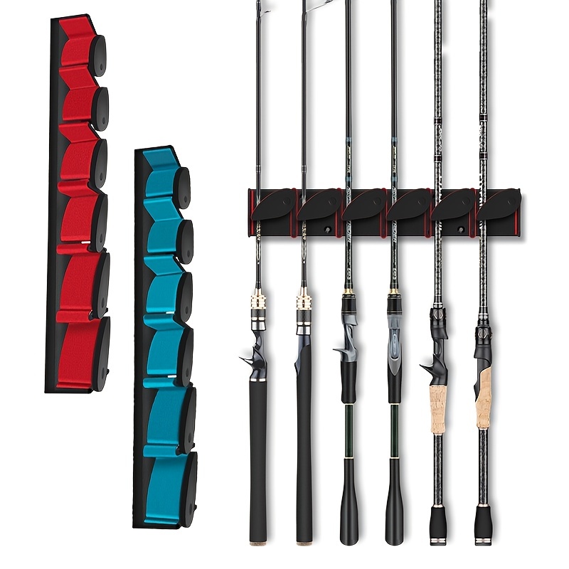 Vertical Fishing Rod Bracket - Display and Organize Your Fishing Poles with  Ease - Durable and Space-Saving Rod Holder - Essential Fishing Tackle Acce