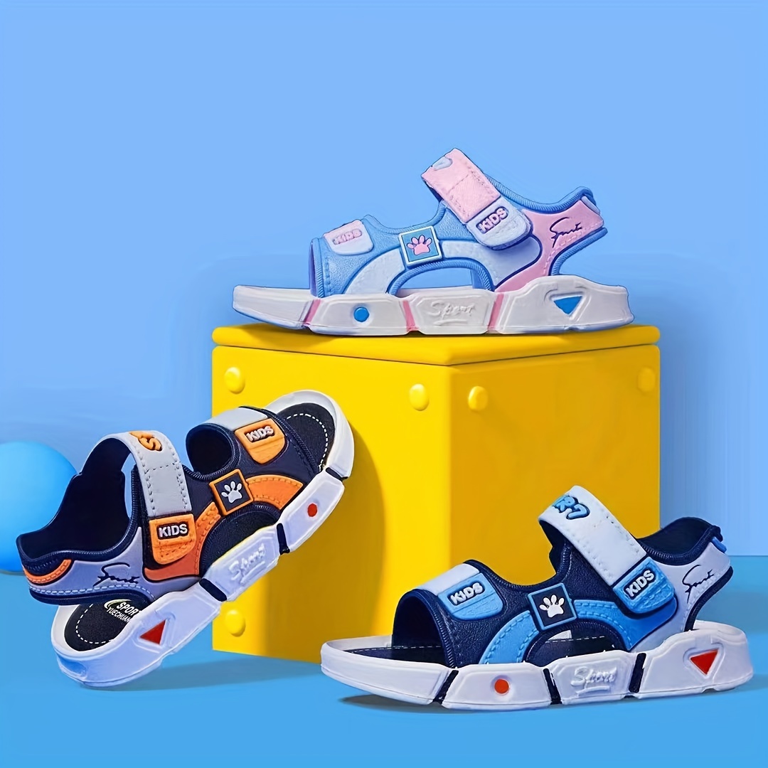 Trendy Cartoon Breathable Open Toe Sandals Boys - Temu
