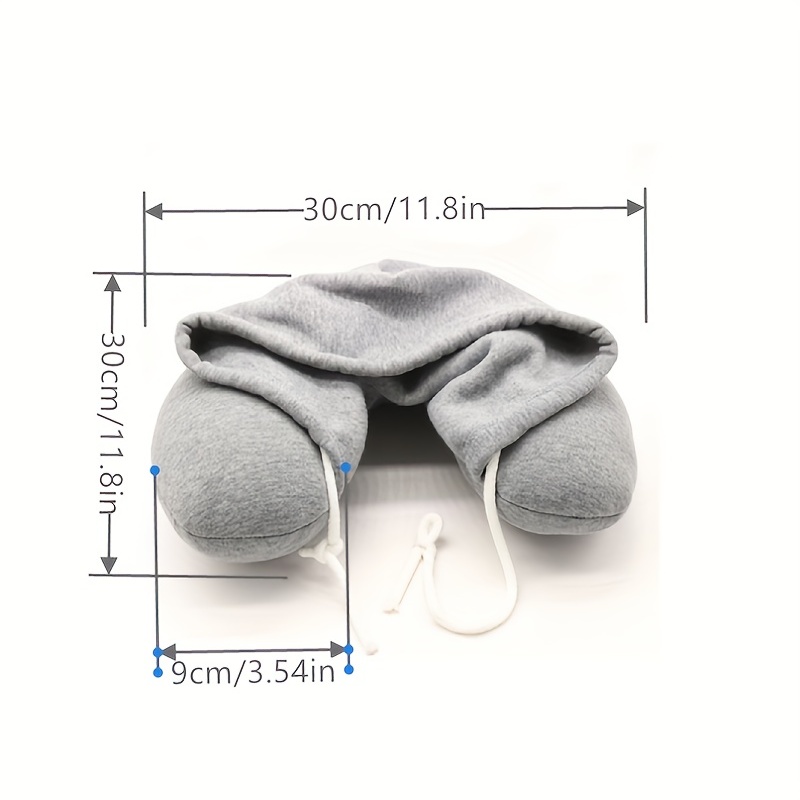 Hooded travel outlet pillow